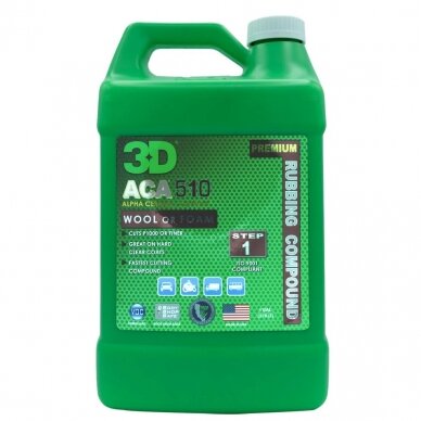 3D ACA 510 Rubbing Compound 3.8L korekcijos pasta