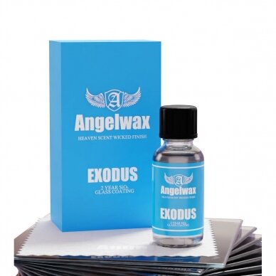 Angelwax Exodus SiO2 Glass Coating stiklo danga