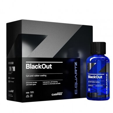 CarPro Cquartz Black Out padangų danga