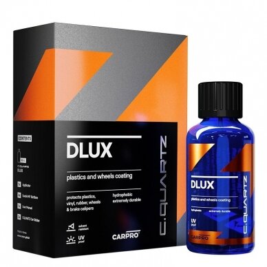 CarPro Cquartz DLUX 30ml komplektas