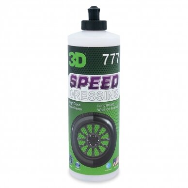 3D Speed Tire Dressing gumos ir padangų apsauginis juodintojas