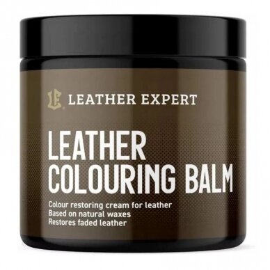 Leather Expert Colouring Balm Black dažantis balzamas