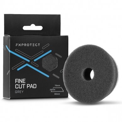 FX Protect Black Fine Cut Pad minkštas užbaigimo padas 1