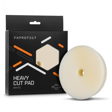 FX Protect White Heavy Cut Pad kietas korekcijos padas 2