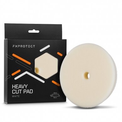 FX Protect White Heavy Cut Pad kietas korekcijos padas 3