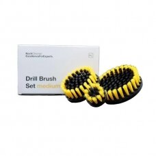 Koch Chemie Drill Brush Set Medium šepečių rinkinys drėlei