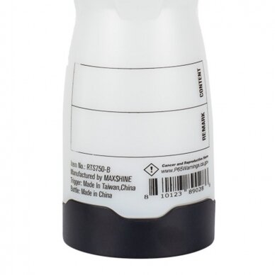 Maxshine Chemical Resistant Trigger Bottle 750ml 2