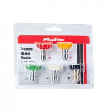 MaxShine Nozzle Set antgalių rinkinys 1