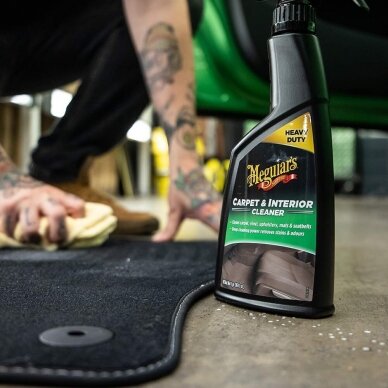 Meguiar's Carpet & Interior Cleaner tekstilės valiklis 2