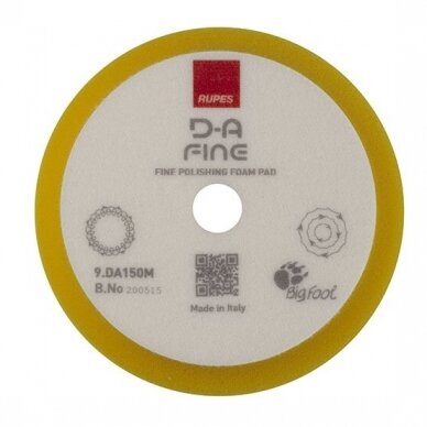 Rupes DA Yellow Fine Pad Poliravimo padas 3