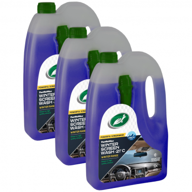 Turtle Wax 3X Winter Screen Wash -21C Žieminis langų plovimo skystis