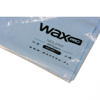Wax Pro NoLimit Blue mikropluošto šluostė 1
